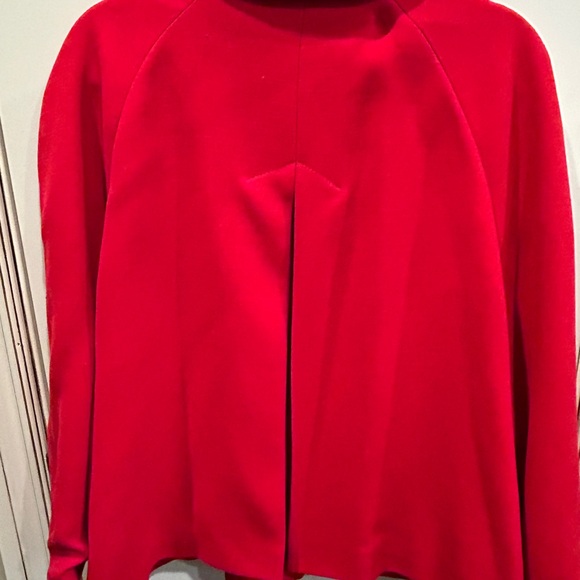 Zara Basic Red Knit Button Down - as seen on Kate Middleton - Picture 7 of 10